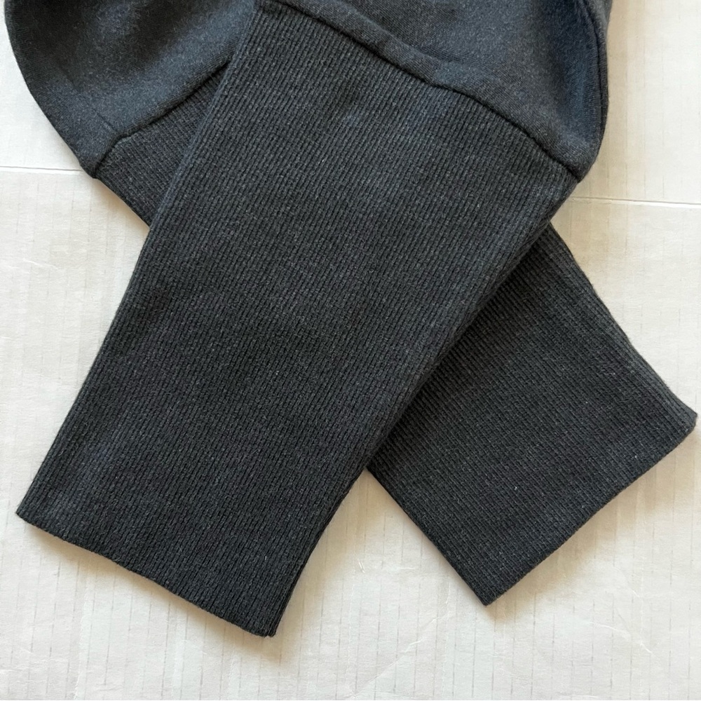 Pact Airplane Relaxed Blazer Organic Cotton Charcoal Heather Gray XS NWOT - Picture 9 of 16